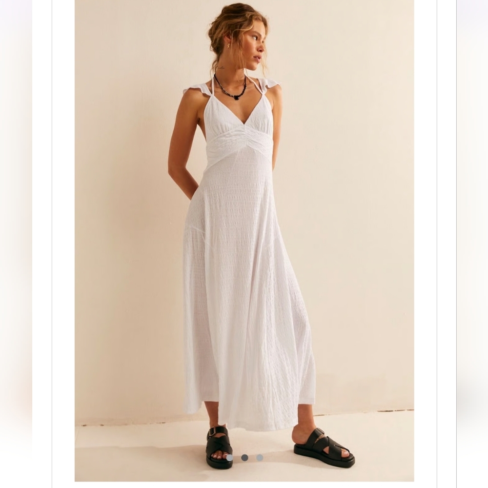 NWT Free People Louisa maxi dress